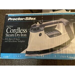 Proctor-Silex Full Size Cordless Steam/Dry Iron Model 11100